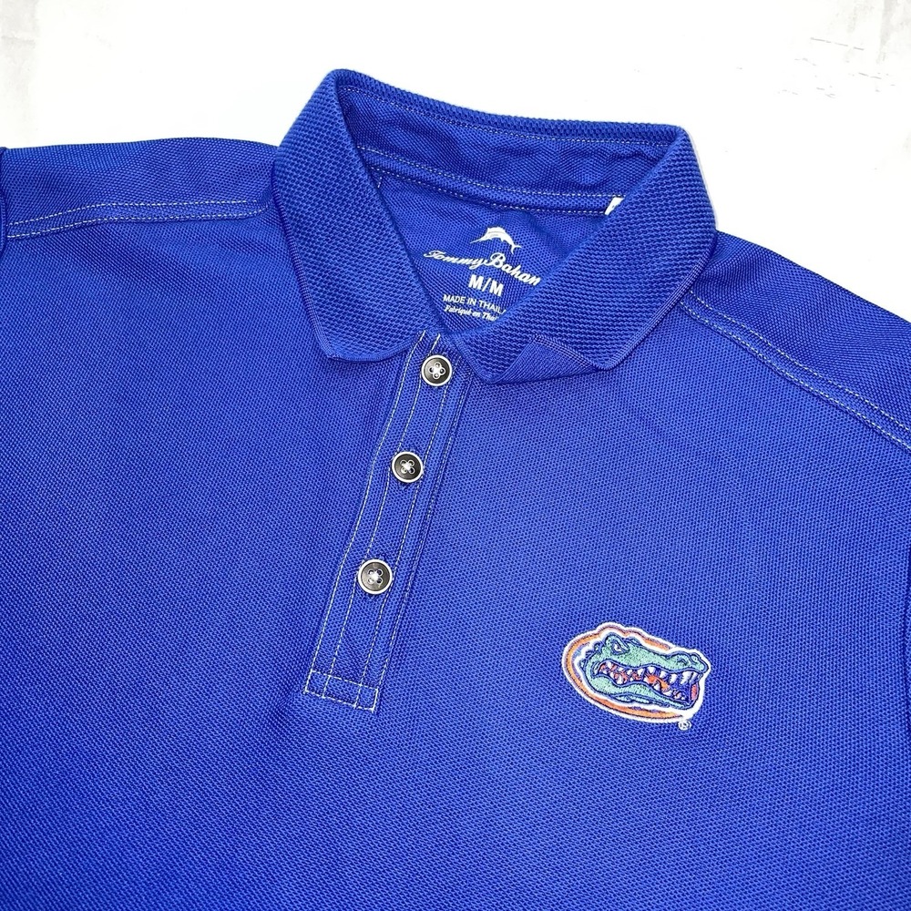 Tommy Bahama University Of Florida Gators Polo Men's Medium Collegiate Preppy